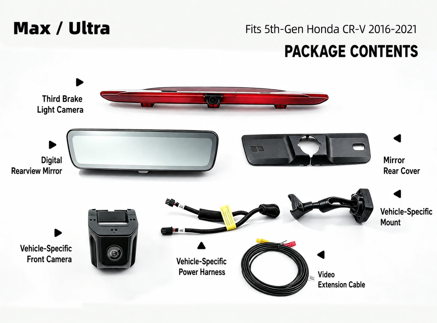 Max package contents for Honda CR-V
