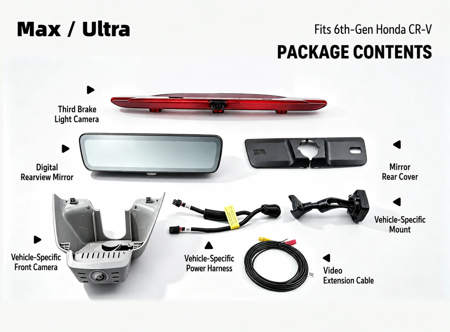 Max package contents for Honda CR-V